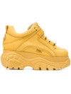 Buffalo Tan 1339 Classic Platform Sneakers In Yellow