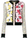 ALEXANDER MCQUEEN floral patchwork jacquard jacket,507904Q1WJP12651248