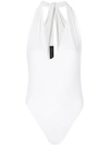 ALEXANDRE VAUTHIER ALEXANDRE VAUTHIER PLUNGE CUT OUT BODY - WHITE,BY802002912649265