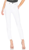 Rag & Bone Nina High Waist Ankle Cigarette Jeans In White
