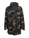 VALENTINO CAMOUFLAGE PARKA,10494002