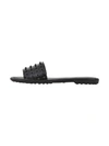 Tod's Gommino Patent-leather Slides In Black