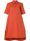 CARVEN COLLARED SHIFT DRESS,3119R303312651059