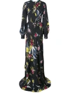 DIANE VON FURSTENBERG floral evening maxi dress,11453DVF12623178