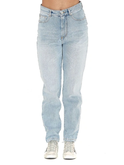 Fiorucci Tara Tapered Jeans In Blue