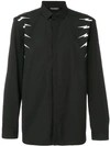 NEIL BARRETT lightning bolt shirt,PBCM833BG021S12614367