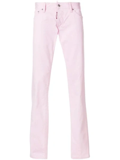 Dsquared2 Skinny Dan Jeans In Pink