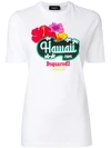 DSQUARED2 Hawaii印花T恤,S72GD0079S2242712677066