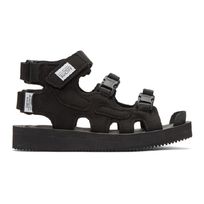 Suicoke Black Boak-v Sandals