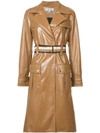 DIANE VON FURSTENBERG DVF DIANE VON FURSTENBERG BELTED TRENCH COAT - NEUTRALS,11560DVF12623150