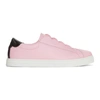 Fendi Knit Leather Slip-on Sneaker, Pink