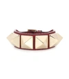 VALENTINO GARAVANI ROCKSTUD LEATHER BRACELET,P00301310