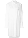 Y-3 Y-3 EMBROIDERED BACK MID-LENGTH SHIRT - WHITE,CY686612671926