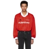 Gosha Rubchinskiy Red Long Sleeve Adidas Originals Edition Polo