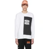 SOME WARE SSENSE Exclusive White Colorblock 'The New Body' T-Shirt,SW059