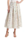 ROSIE ASSOULIN Pleated Midi Skirt