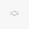 Sabine Getty Wave Diamond Ring - Metallic In Metallic