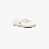 SAINT LAURENT WHITE CLASSIC SL/06 EMBROIDERED SNEAKERS,471827GUP6012666611