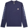 JUNYA WATANABE JUNYA WATANABE MAN X CARHARTT LONG SLEEVE TEE,WA-T011-051-13