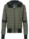 CANADA GOOSE CANADA GOOSE PADDED HOODED JACKETS - GREEN,2203M12675644