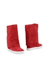 Casadei Ankle Boot In Brick Red