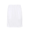 Givenchy White Logo Web Miniskirt In Female