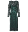 DOLCE & GABBANA COTTON-BLEND LACE DRESS,P00302699-1