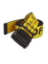OFF-WHITE Yellow Industrial Belt