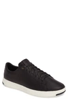 Cole Haan Grandpro Low Top Sneaker In Black Oil Leather