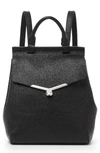 BOTKIER VIVI CALFSKIN LEATHER BACKPACK - BLACK,18S1912