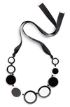 KATE SPADE CONNECT THE DOTS STATEMENT NECKLACE,WBRUE399
