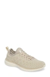 Apl Athletic Propulsion Labs Techloom Phantom Knit Mesh Sneakers In Parchment