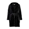 PAISIE Quilted Fur Coat