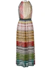 MISSONI ZIG-ZAG HALTER-NECK DRESS,21734212641045