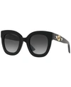 Gucci Gg0208s Sunglasses In Gray Gradient/black