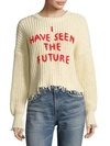 WILDFOX I HAVE SEEN THE FUTURE SWEATER,0400097391154
