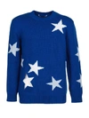 GIVENCHY STAR INTARSIA KNITTED SWEATER,10495334