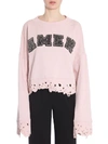 AMEN CROPPED SWEATSHIRT,10495468