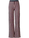 AVIU STRIPED WIDE LEG TROUSERS,CEP62712674571