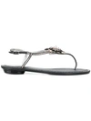 RENÉ CAOVILLA VERZIERTE SANDALEN,C09361010R001V80712675599