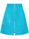 DIANE VON FURSTENBERG FRONT ZIP SKIRT,11612DVF12623156