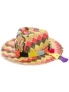 ETRO WOVEN SUNHAT,11525932412668290