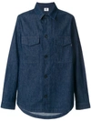 PS BY PAUL SMITH DENIM SHIRT JACKET,PUPD996R625R12587311