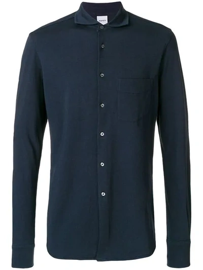 Aspesi Slim Fit Shirt In Blue