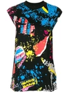 VERSUS printed T-shirt,BD90506BJ1028912680449