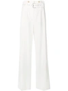3.1 Phillip Lim Utility Belted Trousers In Neutrals