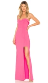 LIKELY LIKELY ELLA GOWN IN PINK.,LIKR-WD217