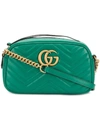 Gucci Gg Marmont Cross In Green