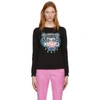 KENZO KENZO BLACK CLASSIC TIGER SWEATSHIRT,F852SW7054XA