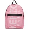 KENZO Pink Small Logo Backpack,F855SF214F24